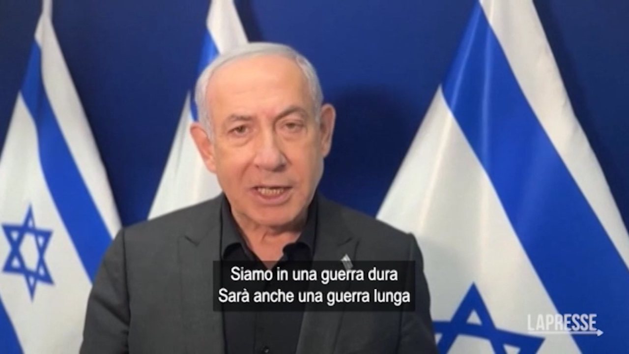 Israele, Netanyahu: "Avanti Fino Alla Vittoria"