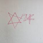 Milano, due stelle di David sui muri in pochi giorni