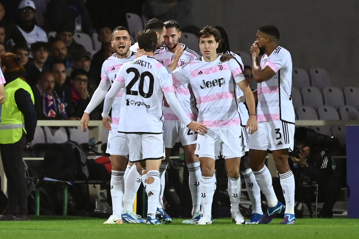 Fiorentina-Juve 0-1, decide Miretti