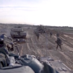 Medioriente, tank ed esercito israeliano in azione nella Striscia di Gaza