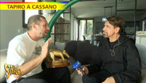 Tv, tapiro d’oro a Cassano dopo l’esclusione dalla Bobo Tv