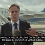 Medioriente, Blinken: “Stiamo lavorando per aiuti a Gaza”