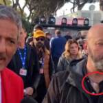 Fiorello, addetto alla sicurezza con celtica al collo: indignazione della Rai