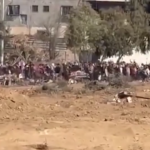 Gaza, le immagini del corridoio per i civili diffuse dall’Idf