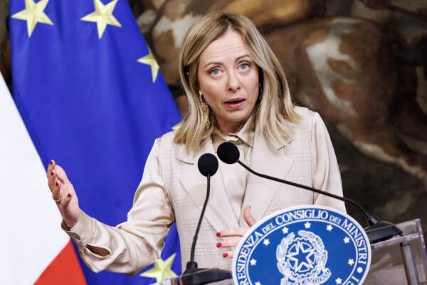 Palazzo Chigi - Giorgia Meloni incontra Edi Rama