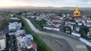 Maltempo Toscana, video dei droni su zone alluvionate a Campi Bisenzio