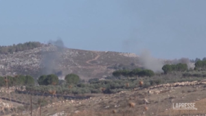 Libano, raid israeliani nel Sud: si alza il fumo delle esplosioni