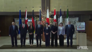 VIDEO G7 Esteri a Tokyo, la foto di gruppo