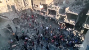 Gaza, attacco israeliano a Beit Lahia: diversi morti