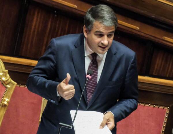 Al Senato le Comunicazioni Ministro per gli affari europei, il Sud, le politiche di coesione e il PNRR Raffaele Fitto