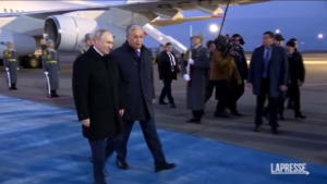 Russia, viaggio ufficiale di Putin in Kazakistan