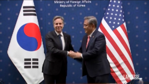 Sud Corea, Blinken a Seul: colloqui su Pyongyang e legami con Mosca