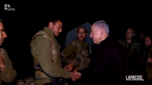 Israele, Netanyahu in visita ai soldati del 411° Battaglione
