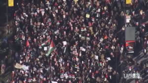 Gaza, migliaia a Londra per la marcia pro-Palestina