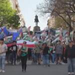 Buenos Aires, in migliaia in corteo per la Palestina