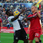 Udinese-Atalanta 1-1, pareggio in extremis per la Dea