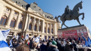 Romania, a Bucarest manifestazione a sostegno di Israele