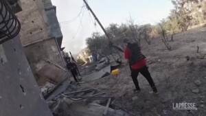 Combattimenti a Gaza, il video dell’ala militare di Hamas