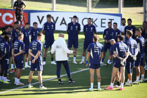 Raduno Nazionale Italiana Calcio - Allenamento Nazionale A