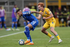 Italia Vs Ucraina - Calcio, qualificazioni Euro 2024 gruppo C