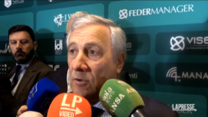 Gaza, Tajani: “Ho proposto due popoli e due Stati con presenza Onu”