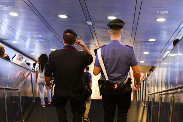 Metro Termini controlli anti borseggio