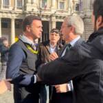 Bagarre davanti a Palazzo Chigi, leader Coldiretti spinge Della Vedova – IL VIDEO