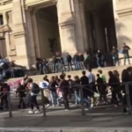 Roma, studenti in piazza contro il governo e a sostegno del popolo palestinese