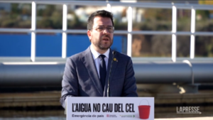Barcellona, presidente Catalogna inaugura ristrutturazione impianto trattamento delle acque
