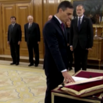 Spagna, Pedro Sánchez presta giuramento come primo ministro