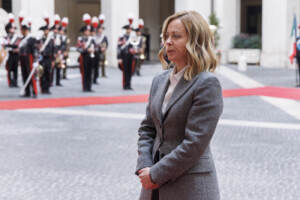 Palazzo Chigi - Giorgia Meloni incontra il Primo Ministro della Repubblica di Slovenia Robert Golob