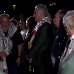 Cuba, presidente Díaz-Canel guida manifestazione pro-Palestina