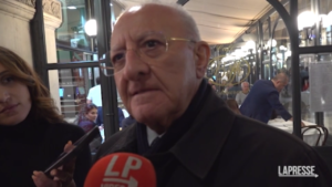 Pd, De Luca: “Metodo selezione in negativo, così non si fa molta strada”