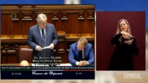 Migranti, Tajani: “Su accordo Albania ci sarà ddl ratifica”
