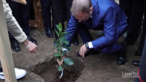 Caivano, Lollobrigida inaugura l’area verde dell’ex centro sportivo Delphinia