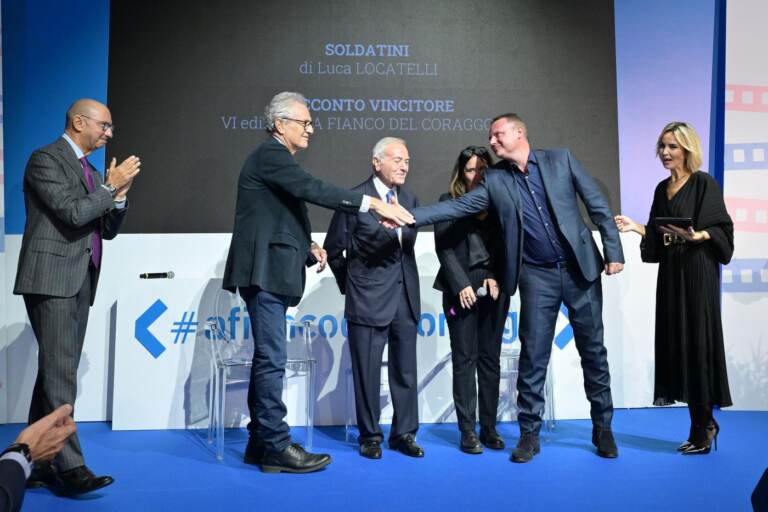Premiazione della VI edizione di #afiancodelcoraggio a Roma
