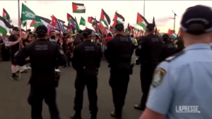 Australia, corteo pro-Palestina non autorizzato: 23 arresti