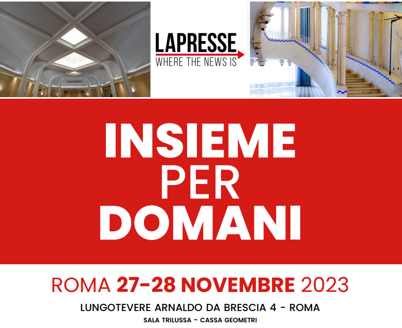 ‘Insieme per domani’, il convegno organizzato da LaPresse