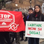 Roma, blitz dei movimenti abitare al convegno Legacoop