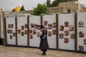 Preghiera a Gerusalemme dei membri delle forze di sicurezza israeliane