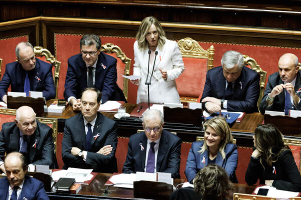 Senato - Question time con il Presidente del Consiglio Giorgia Meloni