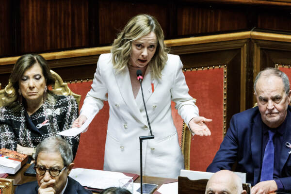 Senato - Question time con il Presidente del Consiglio Giorgia Meloni