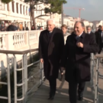 Venezia, Mattarella visita Procuratie Vecchie in piazza S.Marco