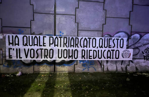 Caso Cecchettin, striscioni CasaPound ‘Turetta è il vostro uomo rieducato’