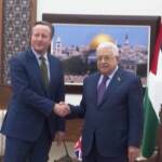 Cisgiordania, Cameron incontra Abu Mazen a Ramallah