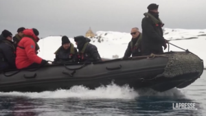 Guterres visita l’Antartide colpito dallo scioglimento dei ghiacci