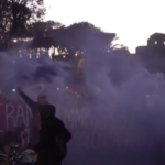 Violenza donne, il corteo di ‘Non una di meno’ attraversa Roma
