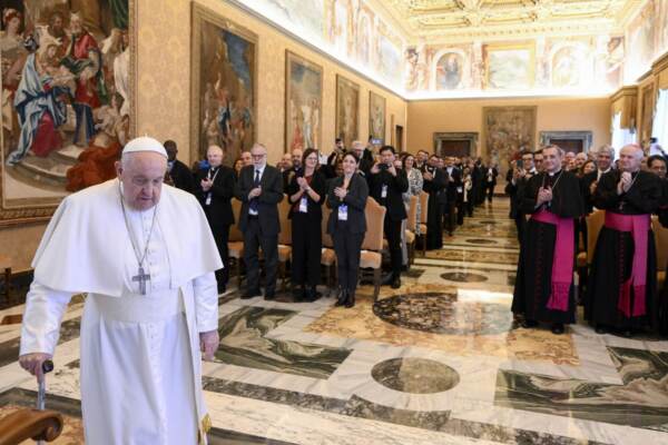 Papa Francesco incontra i partecipanti all'Incontro di Cappellani e Responsabili della Pastorale Universitaria