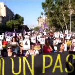 Cile, manifestazione contro la violenza di genere