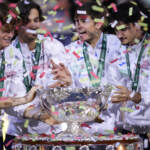 Tennis, l’Italia in vetta nel ranking 2023 della Coppa Davis: è la prima volta nella storia